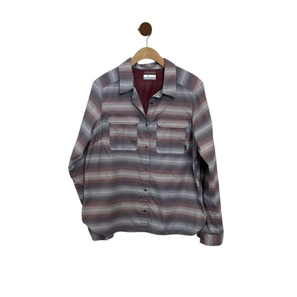 Columbia Pilsner Peak Ombre Long Sleeve Ditty Long Sleeve Omniwick Shirt Size XL - Picture 1 of 16
